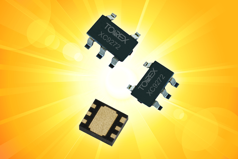 Torex's latest DC/DC converters accept under 1.0V with an ultra-low supply current